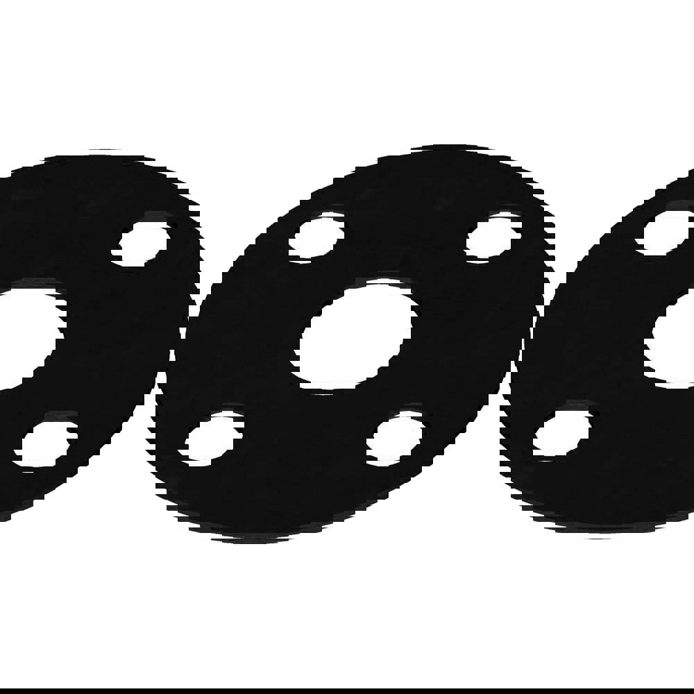 Flange Gasketing; Nominal Pipe Size: 2 ; Thickness (Decimal Inch - 4 Decimals): 0.1250 ; Thickness (Inch): 1/8 ; Material: Cloth-Inserted Rubber ; Inside Diameter (Decimal Inch): 2.3750 ; Inside Diameter (Inch): 2-3/8